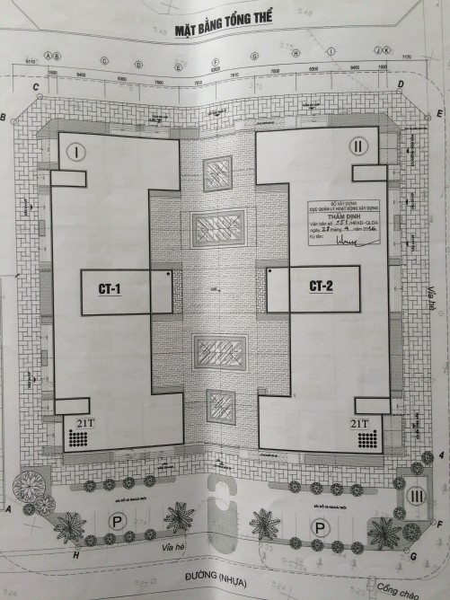 Mặt bằng tổng thể chung cư 987 Tam Trinh Mặt bằng tổng thể chung cư 987 Tam Trinh