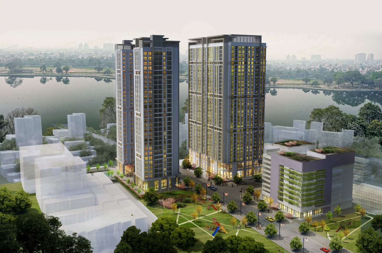 CHUNG CƯ ECO LAKE VIEW - CHUNG CƯ 32 ĐẠI TỪ