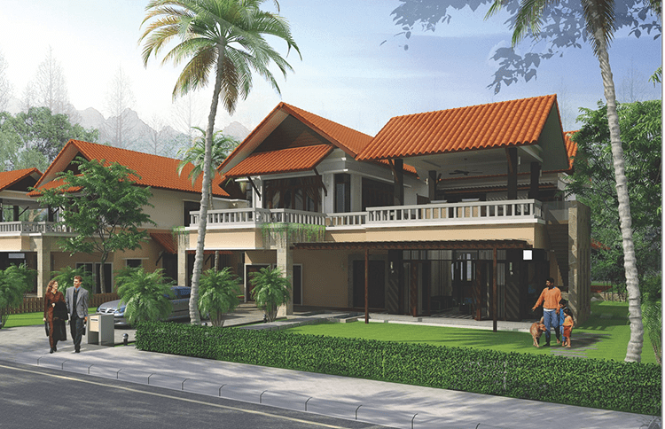 Thiết kế mẫu Tropical Biệt thự Khu đô thị Xanh Villas