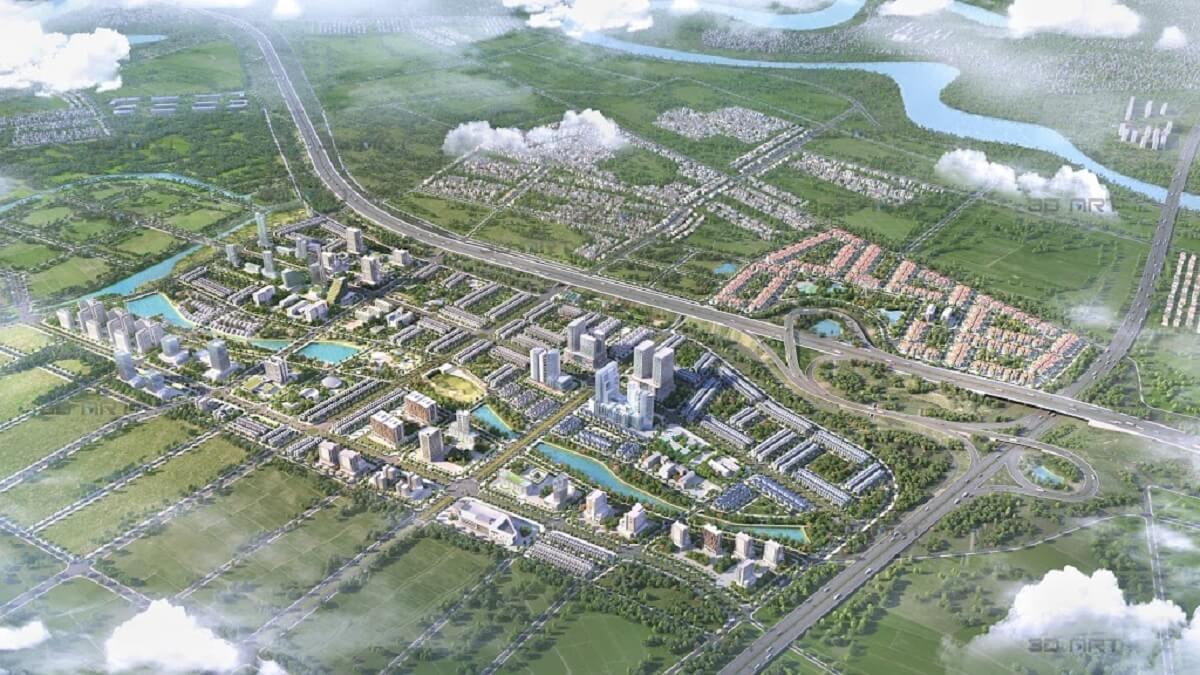 Phối cảnh dự án Khu đô thị Kim Đô thị trấn Chờ Yên Phong – Bắc Ninh