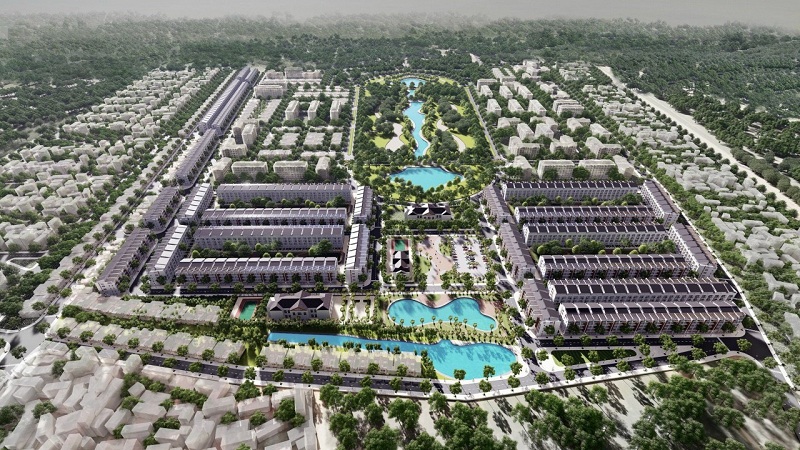 Phối cảnh 3 dự án đất đấu giá Đông Phong – Yên Phong – Bắc Ninh