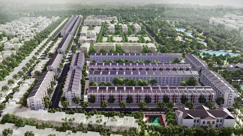 Phối cảnh 4 dự án đất đấu giá Đông Phong – Yên Phong – Bắc Ninh