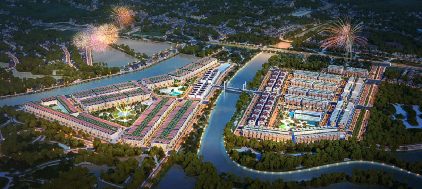 Phối cảnh dự án TNR Grand Palace River Park Sông Uông