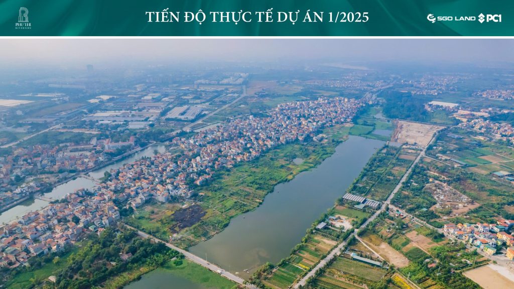 Tiến độ thực tế dự án Tháp Vàng Phú Thị tháng 01/2025