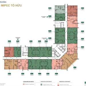 Mặt bằng chung cư Iconia Lakeside Tố Hữu 