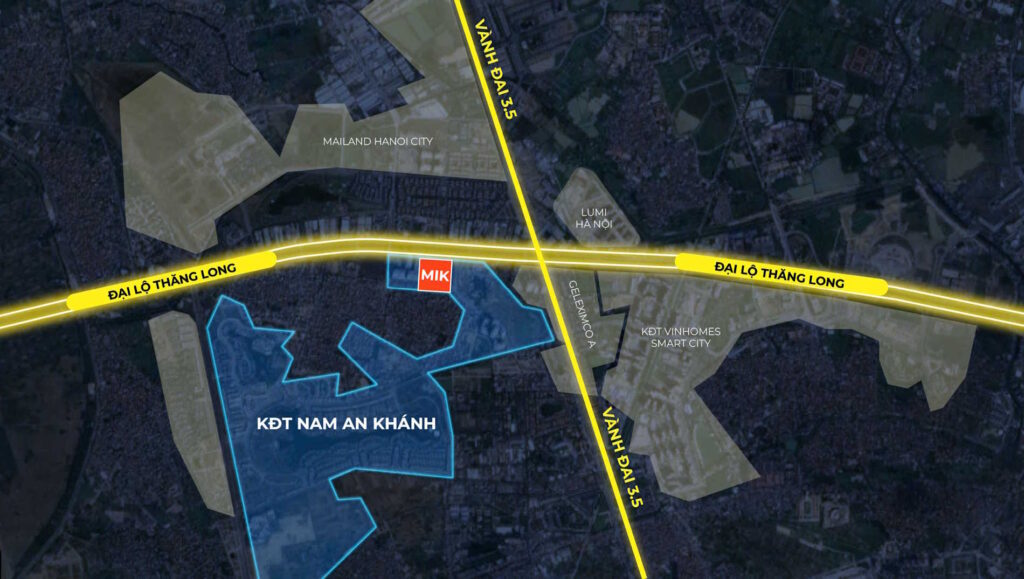 Kết nối hạ tầng MIK Nam An Khánh
