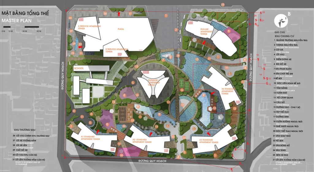 Tiện ích vượt trôi Vinhomes Galaxy Nguyễn Trãi